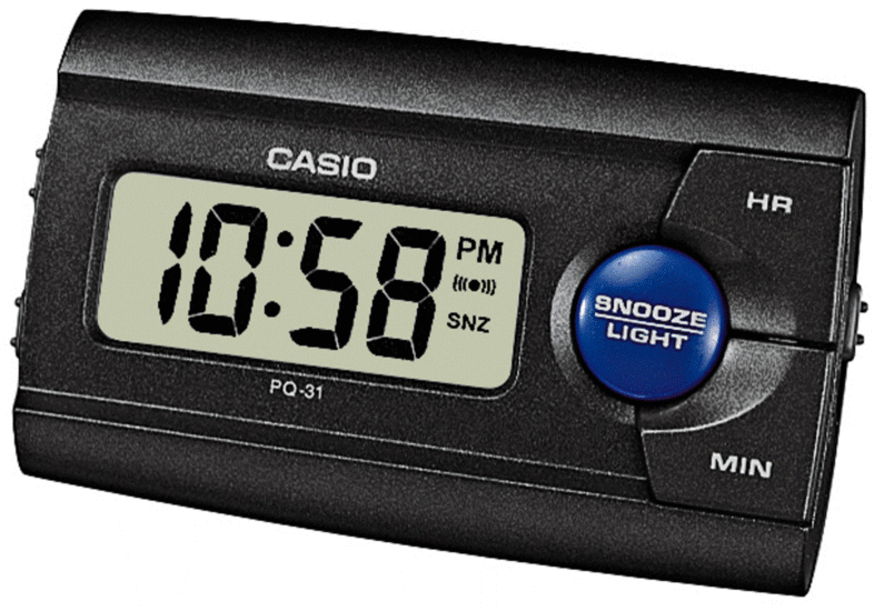 CASIO CLOCK PQ-31-1EF