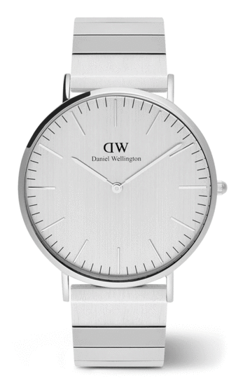 Daniel Wellington Classic Piano Link Silver Unitone DW00100775