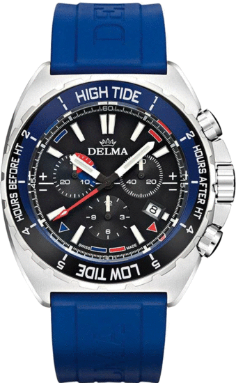 DELMA OCEANMASTER TIDE CHRONOGRAPH 41501.678.6.848