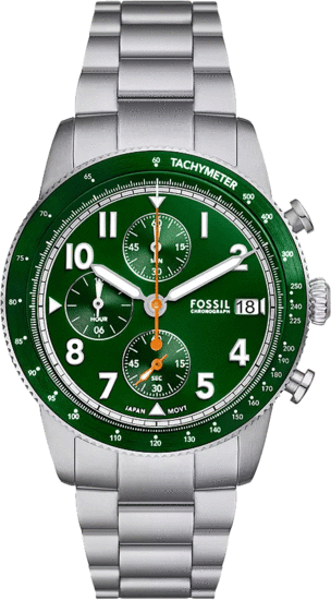 Fossil Sport Tourer Chronograph Stainless Steel Watch FS6048