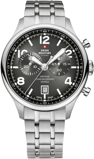 SWISS MILITARY BY CHRONO Swiss Made Vintage Chronograph SM30192.01