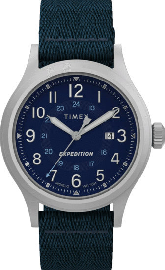 TIMEX Expedition North® Sierra 40mm Recycled Materials Fabric Strap Watch TW2V65600