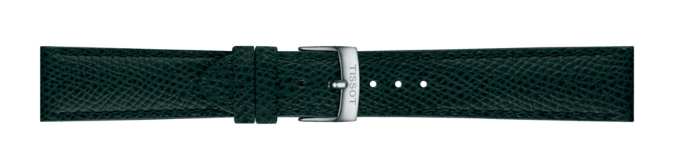 TISSOT OFFICIAL GREEN LEATHER STRAP 18 MM T852.049.061